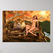 Poster Lion Goddess (Devant)