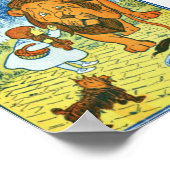 Poster Lion lâche (Coin)