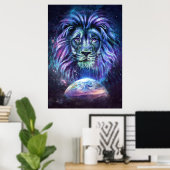 Poster Lion Lovely Lion (Bureau à domicile)