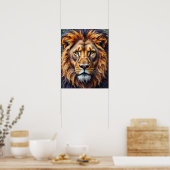 Poster Lion Majestic (Cuisine)
