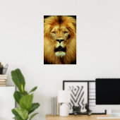 Poster Lion Majesty (Bureau à domicile)