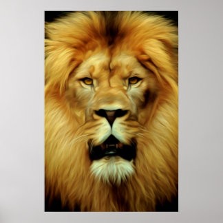 Poster Lion Majesty