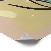 Poster Lion mignon (Coin)