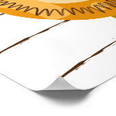 Poster Lion mignon Cartoon Enfants bébé (Coin)