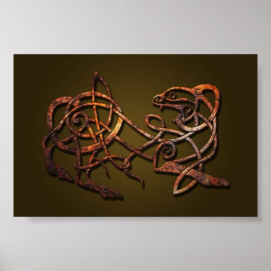 Poster Lion Norse (Devant)