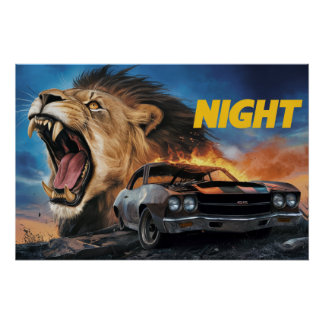 Poster Lion Perfect Poster