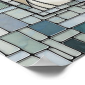 Poster Lion Portrait Mosaic Art (Coin)