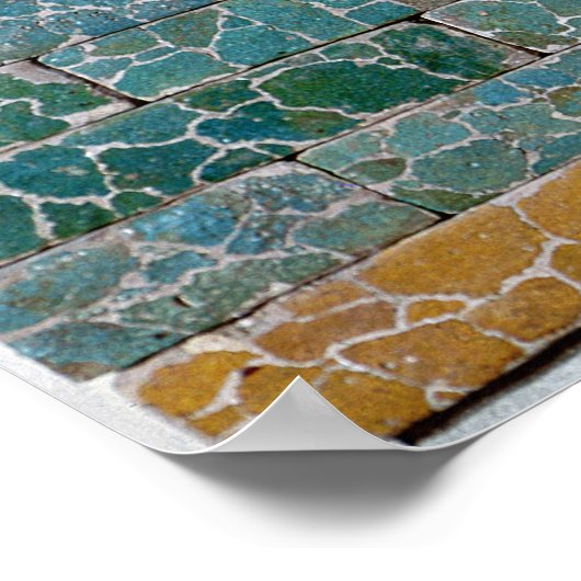 Poster Lion représentant Ishtar (Coin)