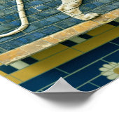 Poster Lion représentant Ishtar (Coin)