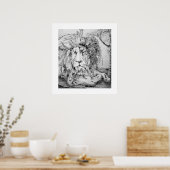 Poster Lion royal (Cuisine)