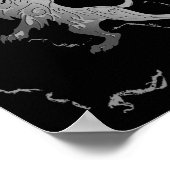 Poster Lion royal d'argent (Coin)