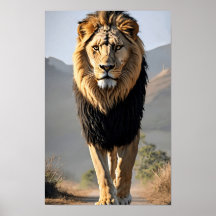 Lion royal : Roi de la Savane