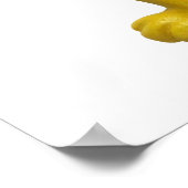 Poster Lion Rugissant Safari Baby Shower Nurserie (Coin)