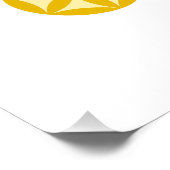 Poster Lion sacré - Lion de vie SMLB. (Coin)