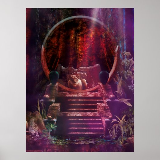 Poster Lioness Guardian (Devant)