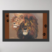 Poster - Lions (Devant)