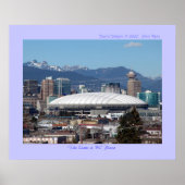 Poster Lions & BC Place (Devant)