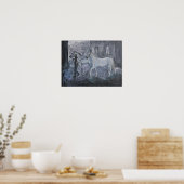 Poster Lipizzaner chevaux Vienne (Cuisine)