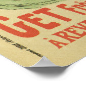 Poster liqueur de menthe vintage française publicité par (Coin)