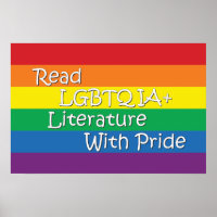 Lire avec l'affiche Pride