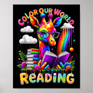 Poster Lire Couleurs Notre Couleur du Monde Notre Monde 2