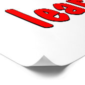 Poster Lire est ton avenir (Coin)