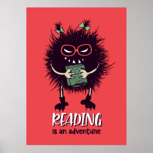 Poster Lire est un professeur d'aventure drôle