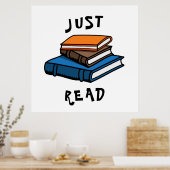 Poster Lire juste (Cuisine)