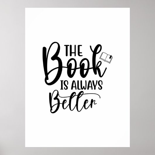 Poster Lire L'Art Le Livre Est Toujours Mieux (Devant)