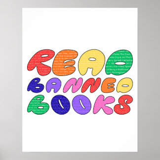 Poster Lire les livres interdits