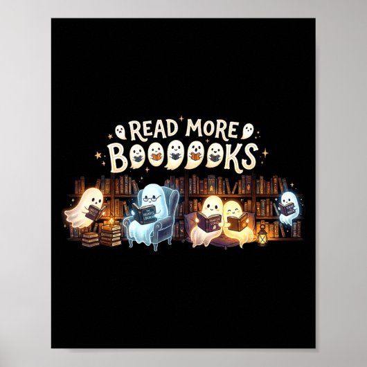Poster Lire plus de livres (Devant)