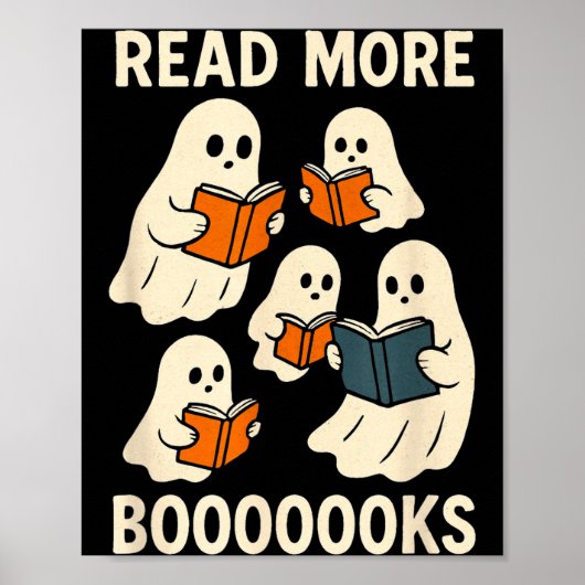 Poster Lire plus de livres (Devant)