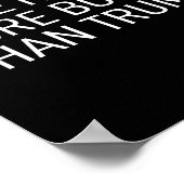 Poster Lire Plus De Livres Que Trump (Coin)