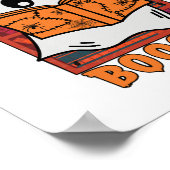 Poster Lire plus Livres Bibliothèque Ghost Lecture Hallow (Coin)