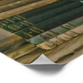 Poster Lire un cadeau d'illustration (Coin)