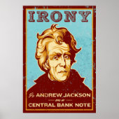 Poster L'ironie est que Jackson On a Central Bank Note Po (Devant)