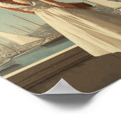 Poster Lisbon vintage fashion (Coin)