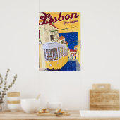 POSTER LISBONNE (Cuisine)
