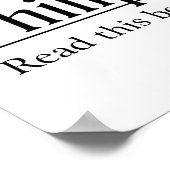 Poster Lisez la Bible Philippiens 4:11-13 (Coin)