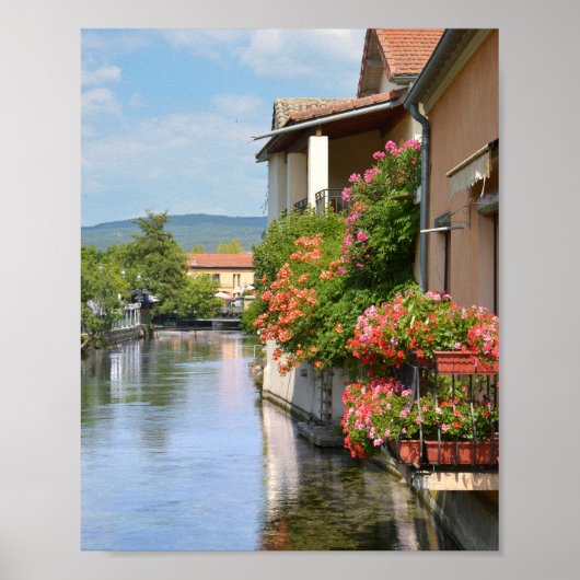 Poster L'Isle sur la Sorgue en France (Devant)