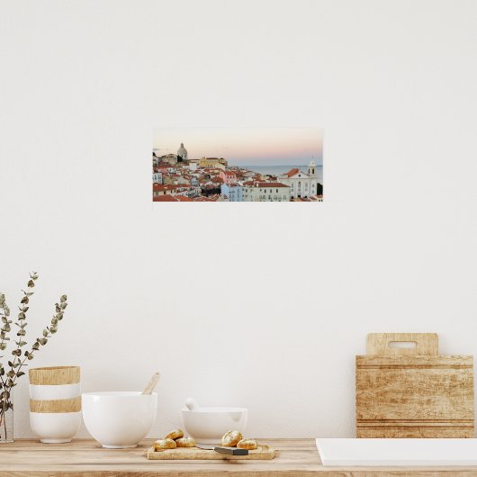 Poster: Lissabon Poster (Keuken)