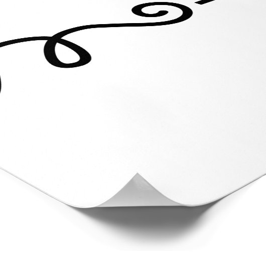 Poster Liste de prix (Coin)