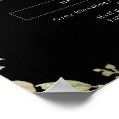 Poster Liste de prix du salon de verdure (Coin)