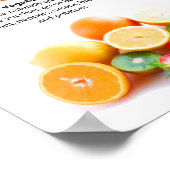 Poster Liste des épiceries sans gluten (Coin)