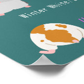 Poster Liste des races de hamsters (Coin)