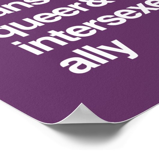 POSTER LISTE LGBTQI (Coin)