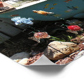 Poster Lit à fleurs (Coin)