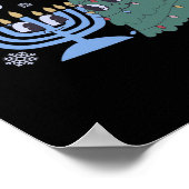Poster Lit Chrismukkah Hanoukka Noël Match (Coin)