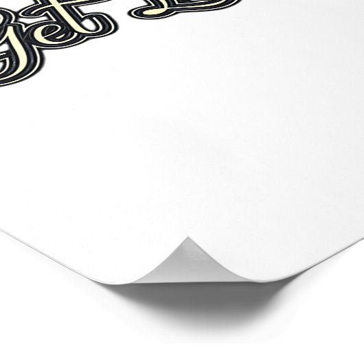 Poster Lit Classic Creative Décontracté (Coin)