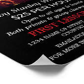 Poster Lit Concert Foule, Cours Vocalistes Publicité (Coin)